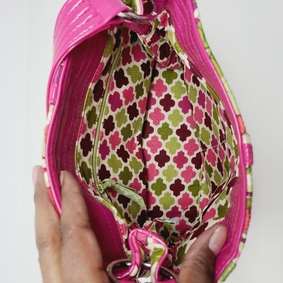 Vera Bradley | Women's Zippidy Bag in Hello Dahlia Retired Print (One Size) - Picture 10 of 16